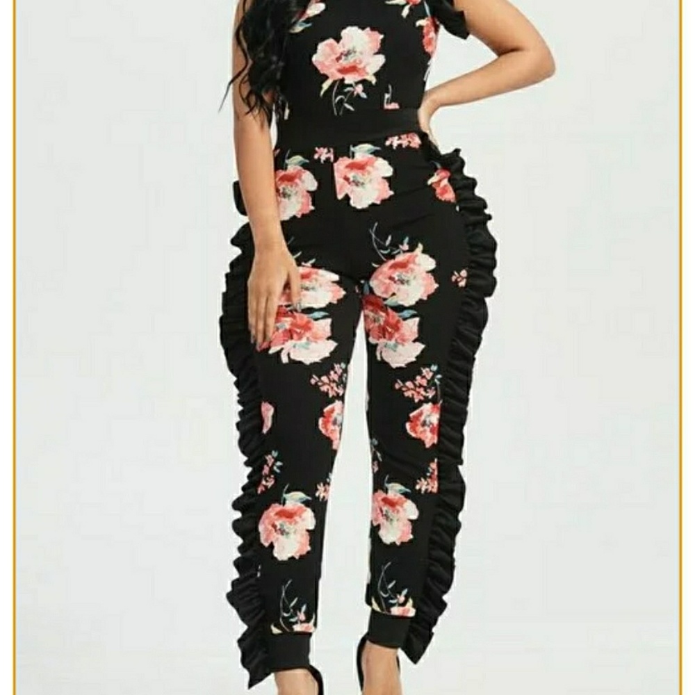 Sexy Sassy Floral Jumpsuit
